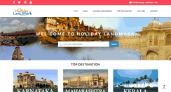 Desktop Screenshot of holidaylandmark.com